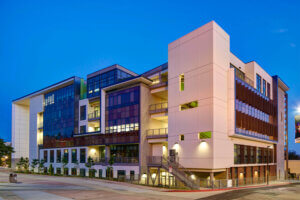 Northwest view of Student Success building