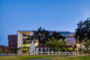Front view of Student Success building