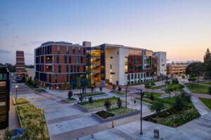 Northeast view of Student Success building