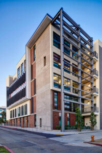 Southeast corner of Student Success building